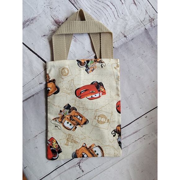 Cars Mator Crayon Holder Coloring Tote Bag Handmade Childrens Bag gift bag - Picture 6 of 8